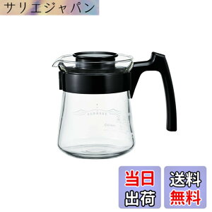 �y���������zHARIO(�n���I) V60 �R�[�q�[�T�[�o�[ �ϔM�K���X�� �d�q�����W�Ή� �h���b�v�R�[�q�[�p �F�F�u���b�N�A�T�C�Y�F0.3 L