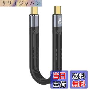 �y���������zLIANHATA USB Type CtoC �P�[�u�� USB4.0 40Gbps�����f�[�^�]�� 8K@60Hz�f���o�� PD�Ή�100W/5A�}���[�d USB-C to USB-C ��13.5cm �F�F10Gbps �I�X to �I�X