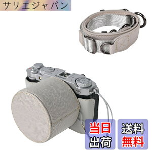 �y���������zVOVMOEYA �J�����P�[�X For X-M5�C�����Y�L���b�v�t�� �X�g���b�v�t�� Fuji XM5�{�f�B�P�[�X For XM5 �J�����P�[�X X-M5 �J�����ی�J�o�[ PU���U�[ D��l�W���t�� ��ʊJ�� �d�r���� �S��
