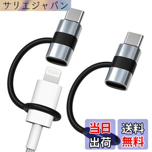 �y���������zGLOWZEN ���C�g�j���O �^�C�vc �ϊ� typec lightning �ϊ� 2�Z�b�g 60W PD�}���[�d 480Mbps�����Ńf�[�^�]�� �C���z���Ή��s��