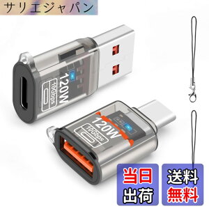 �y���������zleizhan USB Type-C �I�X����USB ���X�A�_�v�^�[�A10Gbps/120W Type-C����USB 3.1�����[�d�E�f�[�^�]���EOTG�A�_�v�^�[ �F�FTransparent black�A�T�C�Y�F120W USB - TypeC
