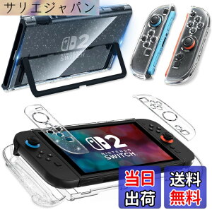 �y���������zNintendo Switch 2 �J�o�[ �N���A [ONETIAOLONG] �X�C�b�`2 �P�[�X PC�f�ސ� ���̎��݌v ���E�ȒP ���ϖh�~ ���^�y�ʐ݌v ���ϏՌ� �w��h�~ ���h�~ �ی�J�o�[ Switch 2 (2025) �Ή� �F�F�N��