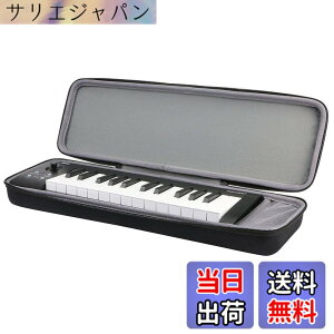 �y���������zKORG �R���O microKEY2 Air DTM/25 MIDI�L�[�{�[�h MICROKEY-25�Ή� ��p�ی���[�P�[�X�i�P�[�X�̂݁j -Aenllosi �F�F�u���b�N�A�T�C�Y�F46.4x13x4 cm