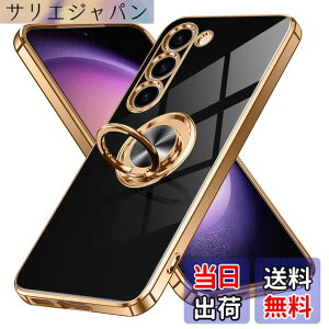 �y���������zGalaxy S23 �P�[�X �����O�t�� Samsung �M�����N�V�[ S23 / docomo SC-51D / au SCG19 �p �J�o�[ Uovon �X�}�z�P�[�X �X�^���h�@�\ ���� �ԍڃz���_�[ �Ή� �g�уJ�o�[ �y�� �X�g���b�v���t�� ��
