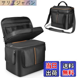 【送料無料】ポータブル電源 収納バッグ Jackery Explorer に適合して ポータブル電源 保護ケース 防塵 撥水 耐衝撃 収納ケース キャンプ 外出や旅行用 色：ブラック、サイズ：JK 1000 v2 に対応