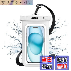 �y���������zJOTO �h���P�[�X 2���Z�b�g �X�}�z�p IPX8�F��iPhone16/15/14/13/12 Pro Max Galaxy S24/S23 Ultra Pixel 8 Pro �Ή� 7�C���`�܂� �w��F�ؑΉ� ���C �C �v�[�� �ނ� �A�E�g�h�A ��|���� -�u���b�N �F