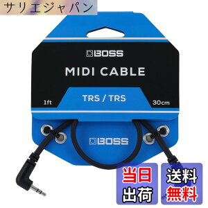 �y���������z�{�X BOSS MIDI�P�[�u�� MIDI Cable 3.5mm TRS/TRS LL �y�_�� MIDI�R���g���[�� 200�V���[�Y GT-1000CORE EV-1-WL �Ή� �T�C�Y�F30cm
