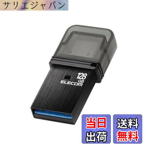 �y���������z�G���R�� USB������ USB3.2(Gen1) Type-C �L���b�v�� �F�F�u���b�N�A�T�C�Y�F128GB