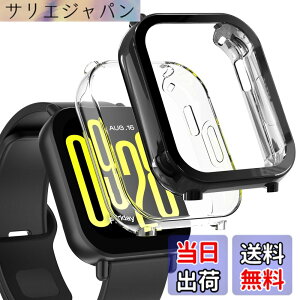 �y���������zHianjoo 2���� Xiaomi Redmi Watch 5 Active �Ή� �P�[�X �t�B���� [�ی�J�o�[ + �t�B���� ��̌^] Xiaomi Redmi Watch 5 Active �Ή� �J�o�[ TPU�f�� �\�t�g�P�[�X �S�ʕی� �ی�t�B���� �Ռ��z��