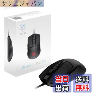 �y���������z�y����zMSI FORGE GM100 �I�v�e�B�J�� �Q�[�~���O�}�E�X �L�� MS0716 �F�F�u���b�N