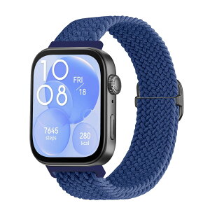 �y���������z[KeeFos] �o���h Huawei(�t�@�[�E�F�C) Watch Fit 5 Pro/5/4 Pro/Fit 4/Fit 3 �Ή� �����o���h �i�C�����f�� �ւ��x���g �݊��� �L�k�� �T�C�Y���� �҂݃u���X���b�g �ʋC�� �_�炵 �F�F�u���[