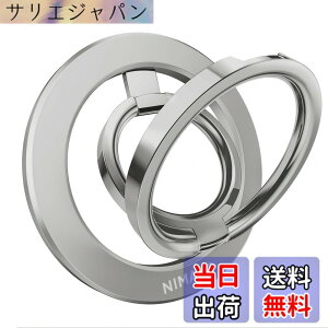 �y���������zNIMASO �X�}�z�����O MagSafe�Ή� �X�}�z�����O �}�O�l�b�g�� �X�}�z�����h�~ �p�x�����\ ���������O�t�� iPhone�AAndroid�ȂǑS�@��Ή� �F�F�V���o�[