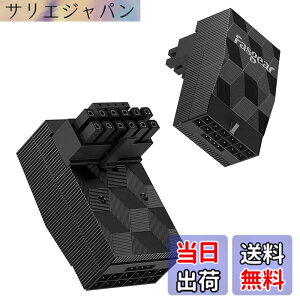 �y���������z12VHPWR�A�_�v�^�[90�x1�p�b�NFasgear���pPCI-e 5.0 16�s���d���A�_�v�^�[600W 12 + 4�s��GPU�I�X-���X�R�l�N�^GeForce RTX 3090Ti 4070Ti 4080 4090�O���t�B�b�N�J�[�h �ƌ݊���������܂� (�^�C�vA) 