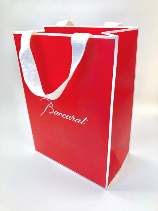 楽天市場】名入れ プレゼント バカラ Baccarat 紙袋 ショッパー バカラグラス専用 袋 紙 手提げ袋 手提げバッグ トートバッグ ブランド  ギフト用 ギフト 結婚祝い 出産祝い 退職祝い 内祝い お祝い 記念品 贈答品 贈り物 お返し 誕生日 記念日 父の日 母の日 おしゃれ ...