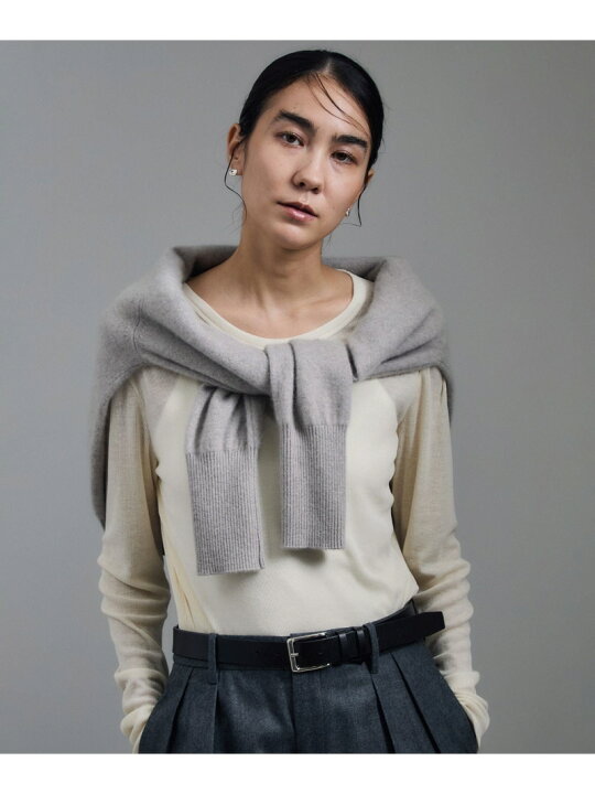 楽天市場】【WEB限定】シアーウールロングスリーブブルオーバー SALON  
