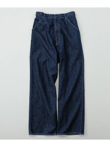 �yKURO for SALON(�N��)�z�ʒ�EASY TUCK DENIM INDIGO / �f�j���p���c SALON adam et rope' �T���� �A�_�� �G ���y �p���c �W�[���Y�E�f�j���p���c �l�C�r�[�y��s�\��z*�y���������z[Rakuten Fashion]