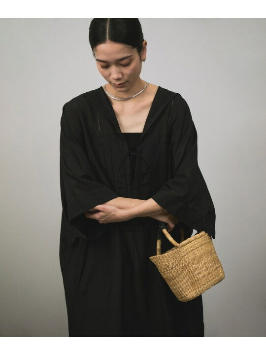 楽天市場】【SALE／40%OFF】コットンシルクフードカフタンワンピース  