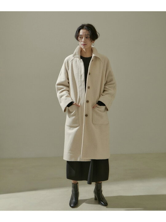 楽天市場】【SALE／40%OFF】【WEB限定】ループカットコートロング 