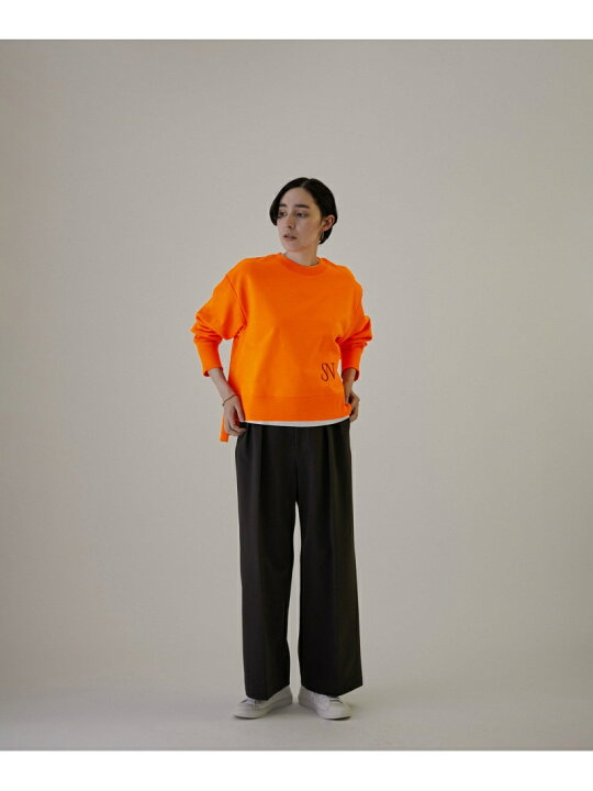 楽天市場】【SALE／30%OFF】サイドスリットショートロゴスウェット 
