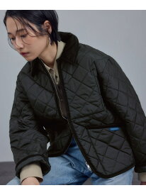 【LAVENHAM(ラベンハム)】 TEYNHAM WOMENS SALON adam et rope' サロン アダム エ ロペ ジャケット・アウター ブルゾン・ジャンパー ブラック ホワイト【送料無料】[Rakuten Fashion]