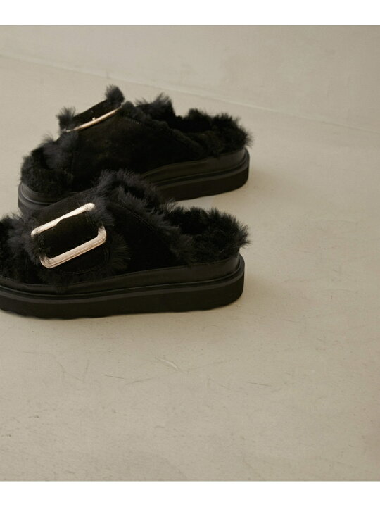 楽天市場】【SALE／40%OFF】【MOHI(モヒ)】ムートンサンダル SALON 