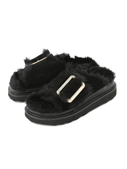楽天市場】【SALE／40%OFF】【MOHI(モヒ)】ムートンサンダル SALON 