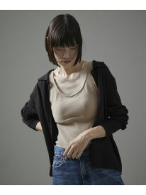 【SALE／30%OFF】ブラパッド付タンクトップ-CreamyCotton /クリーミーコットン- SALON adam et rope' サロン アダム エ ロペ トップス ノースリーブ・タンクトップ ベージュ ホワイト ブラック【RBA_E】【送料無料】[Rakuten Fashion]