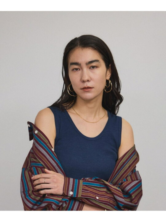 楽天市場】Hug Silk ラウンドネックタンクトップ SALON adam et rope 