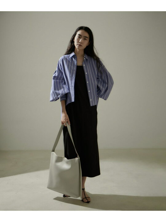 楽天市場】バックルショルダーレザートートバッグ SALON adam et rope 