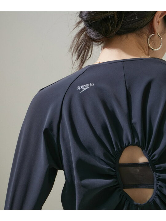 楽天市場】【Water Side】【Speedo(スピード)】Open Back UV Top SALON  