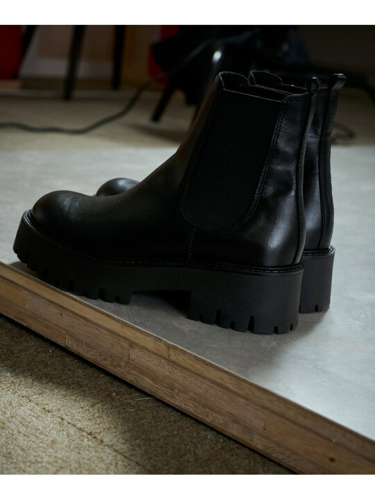 楽天市場】【ENESS(エネス)】New Chelsea Short Boots NAPPA SALON 