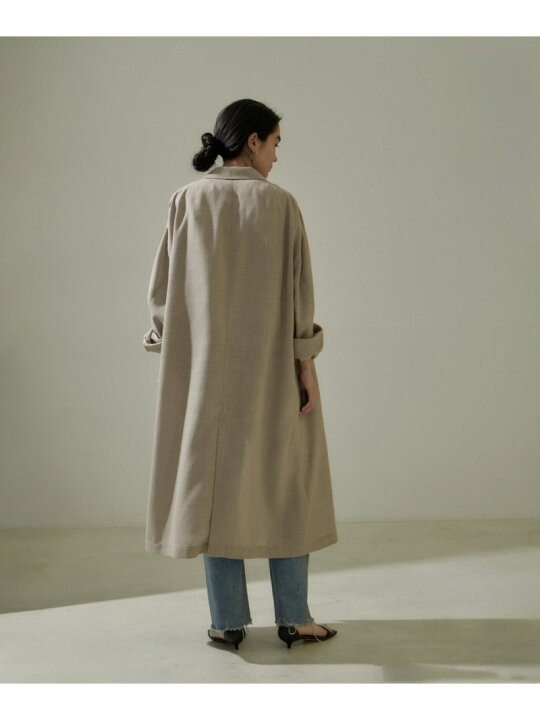 楽天市場】【SALE／40%OFF】[24SS]リネンライクガウンコート 