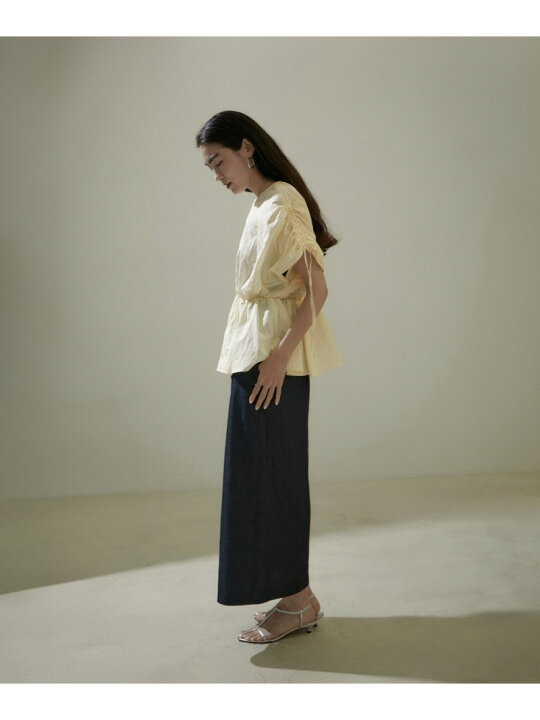 楽天市場】【WEB限定】シャーリングスリーブブラウス SALON adam et 