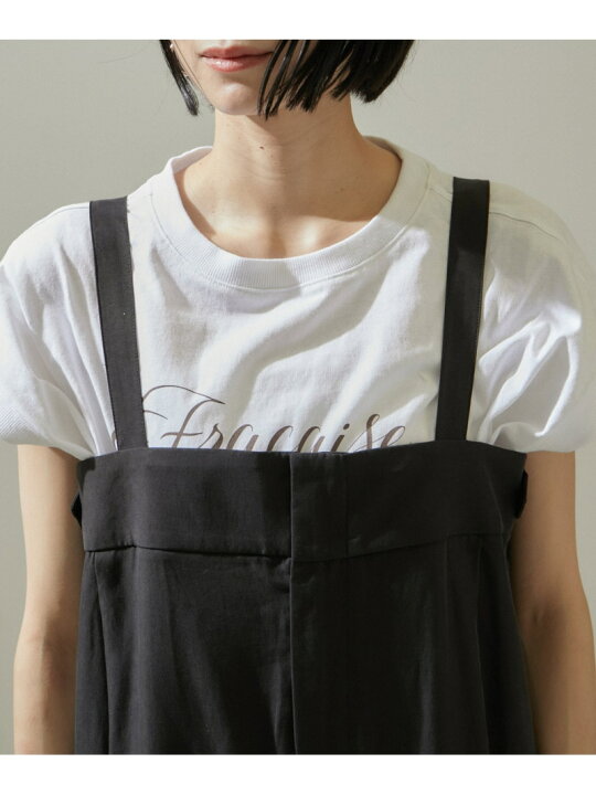 楽天市場】【SALE／30%OFF】【WEB限定】麻混タックサロペット【洗える