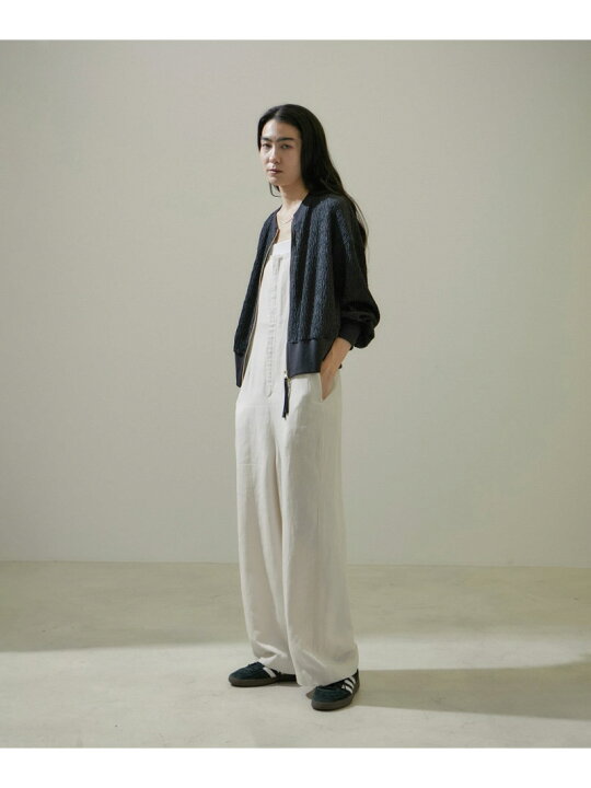 楽天市場】【WEB限定】シアーノーカラージップブルゾン SALON adam et 
