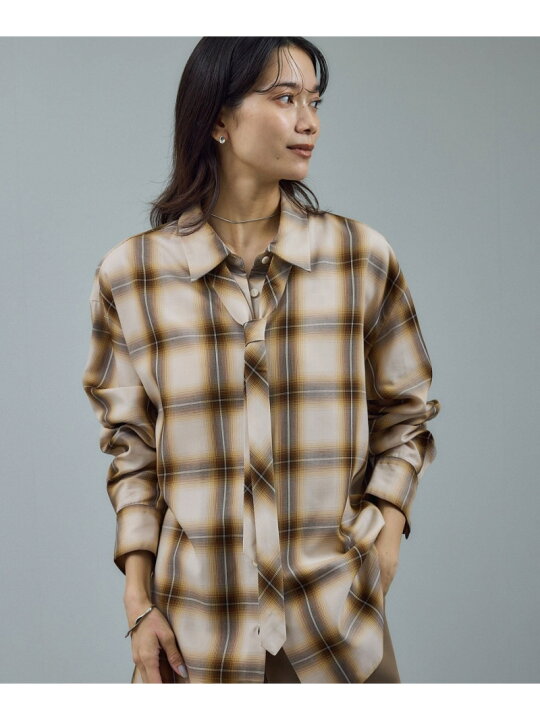 楽天市場】【SALE／50%OFF】Shuttlenotesオンブレチェックネクタイ 