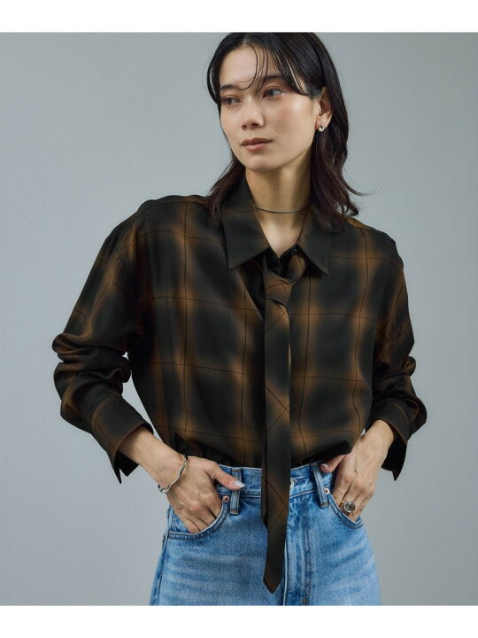 楽天市場】【SALE／50%OFF】Shuttlenotesオンブレチェックネクタイ 