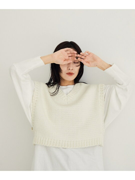 楽天市場】【SALE／70%OFF】ケーブルニットベスト SALON adam et rope 