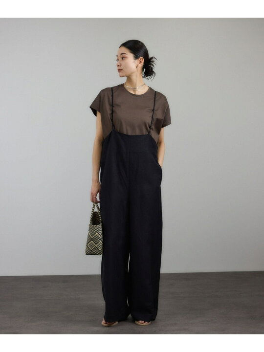 楽天市場】【SALE／30%OFF】麻レーヨンサロペット SALON adam et rope 
