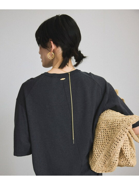 楽天市場】【SALE／50%OFF】ハイツイストコットンニットTシャツ SALON 