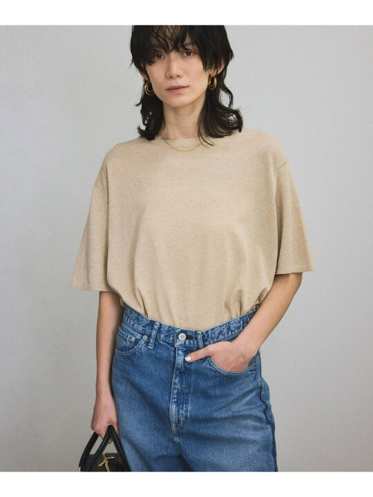 楽天市場】【SALE／50%OFF】ハイツイストコットンニットTシャツ SALON 