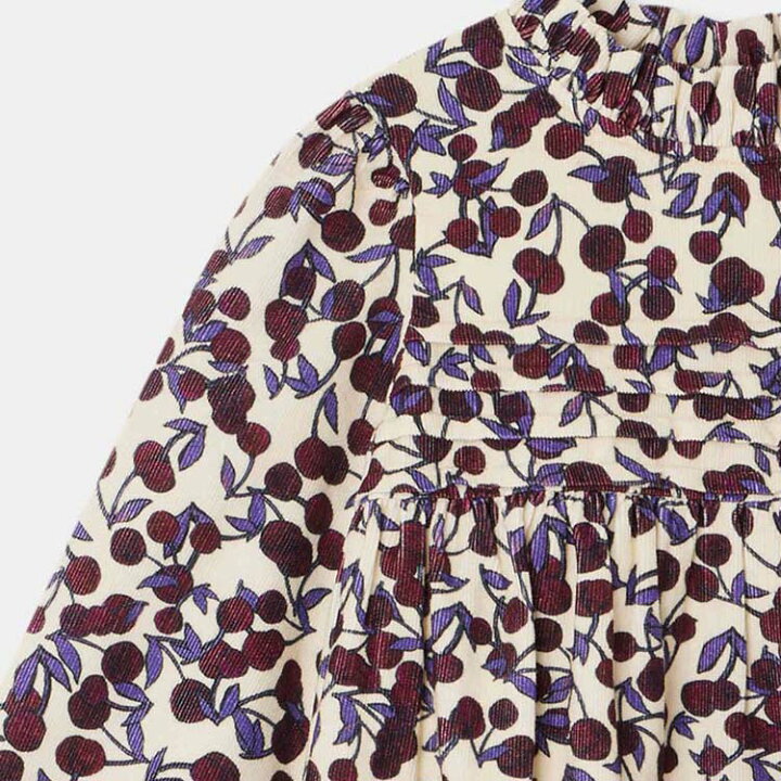 楽天市場】bonpoint ボンポワン チェリー柄 ワンピース ドレス  