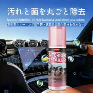 車のディテールクリーナー 内装 車 車内 クリーニング オートインテリアディテールスプレー 多機能研磨ク…