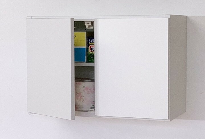 楽天市場】プッシュ扉の吊戸棚【横型】 幅60L(奥行30)国産 完成品 