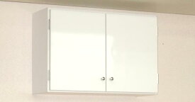 【完成品】鏡面扉　吊り戸棚幅60奥行S(22cm)タイプ洗面所収納　トイレ収納
