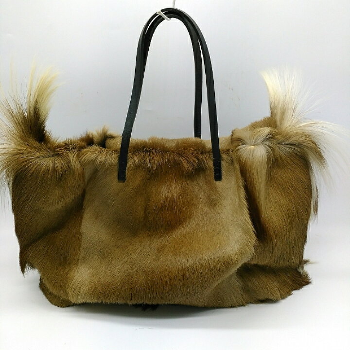 楽天市場】今だけ!! 値下げ! 希少品【FENDI】フェンディ リアルファー  