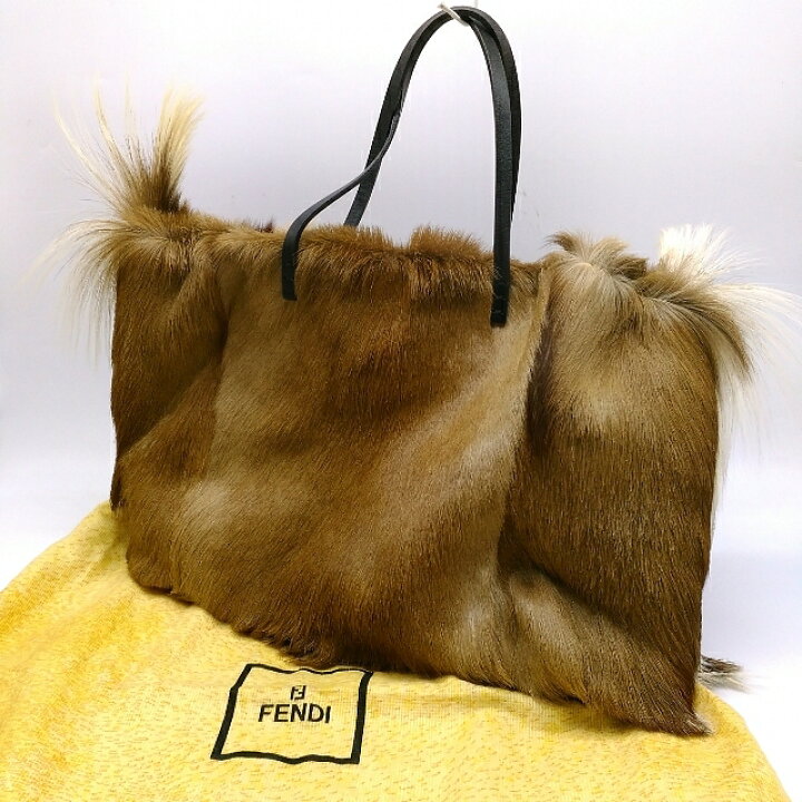 楽天市場】今だけ!! 値下げ! 希少品【FENDI】フェンディ リアルファー  