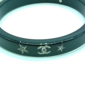 未使用品　今だけ値下げ！シャネル　ココマークと星が小さなラインストーン　バングル　可愛い!! 　CHANEL 【送料無料】【展示未使用品】