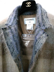 【今だけ】 超レア物【Sランク】パリコレクション　超美品!!CHANEL シャネル シャギーコート　モヘア　05A エレガント　セレブレア物　稀少品　ファンシーシャギー　パリコレクション　Paris Collection
