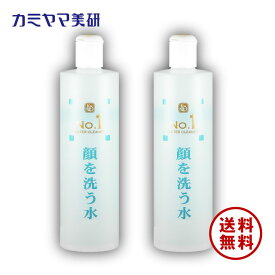 【在庫あり】No.1・顔を洗う水・500ml（2本セット）【カミヤマ美研】